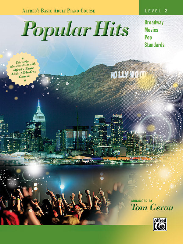 Cover of Alfred's Basic Adult Piano Course: Popular Hits Level 2