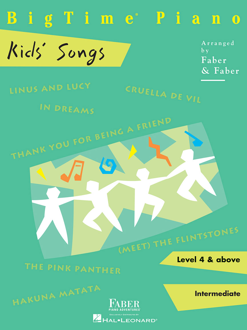 Cover of BigTime Piano Kids’ Songs
