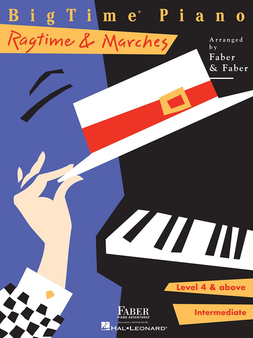 Cover of BigTime Piano Ragtime & Marches