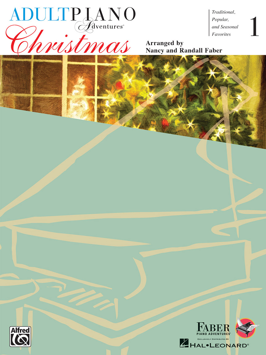 Cover of Adult Piano Adventures Christmas Book 1