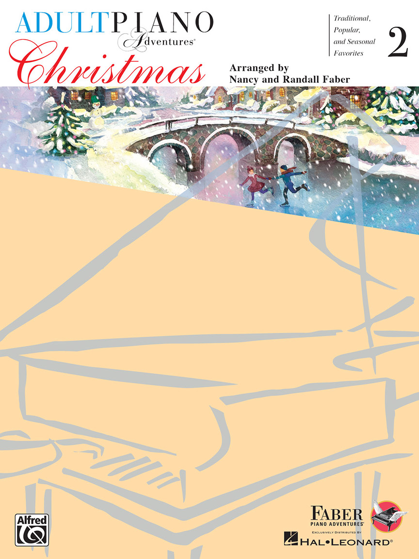 Cover of Adult Piano Adventures Christmas Book 2