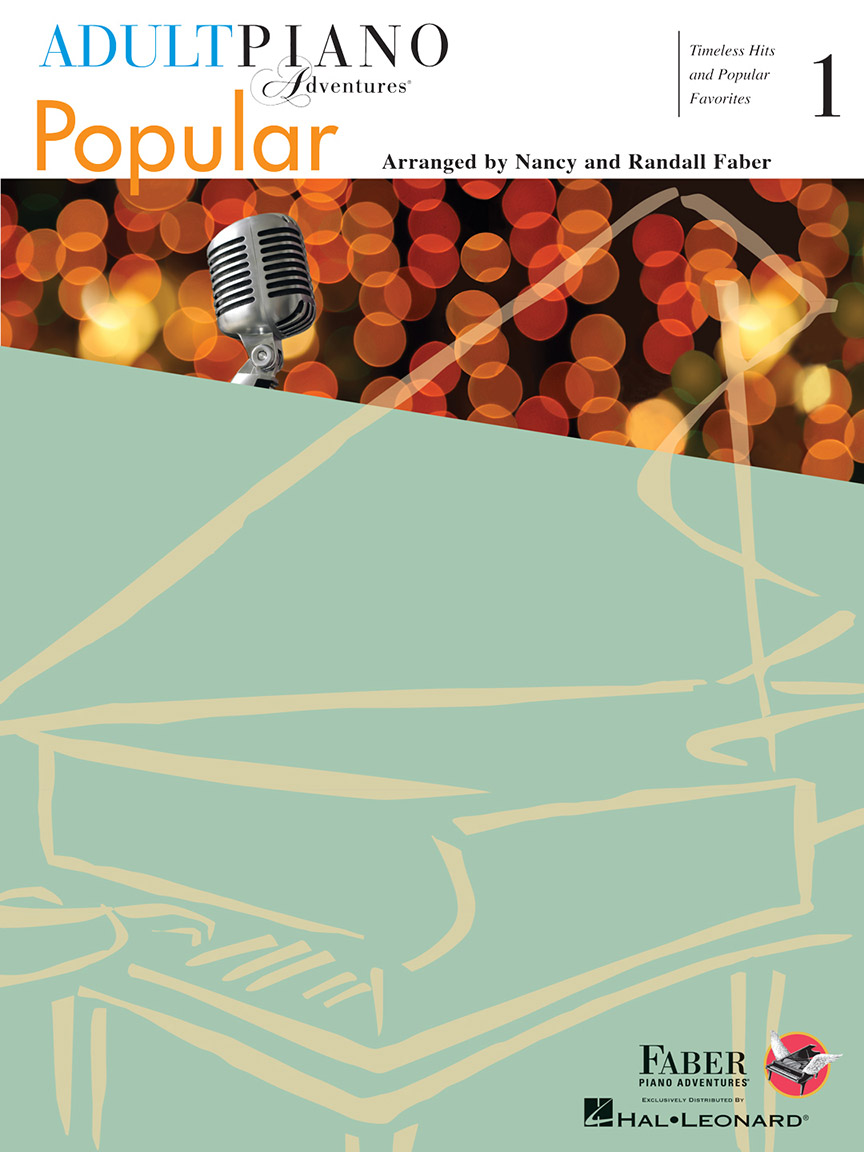 Cover of Adult Piano Adventures Popular Book 1