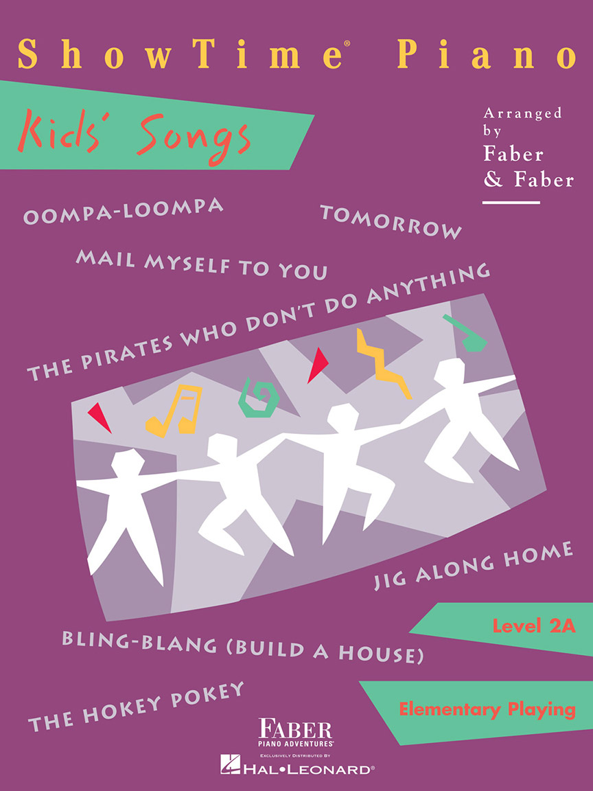 Cover of ShowTime Piano Kids’ Songs